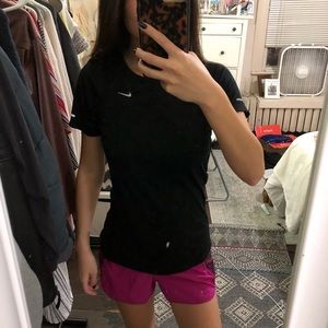 Nike running short sleeve top